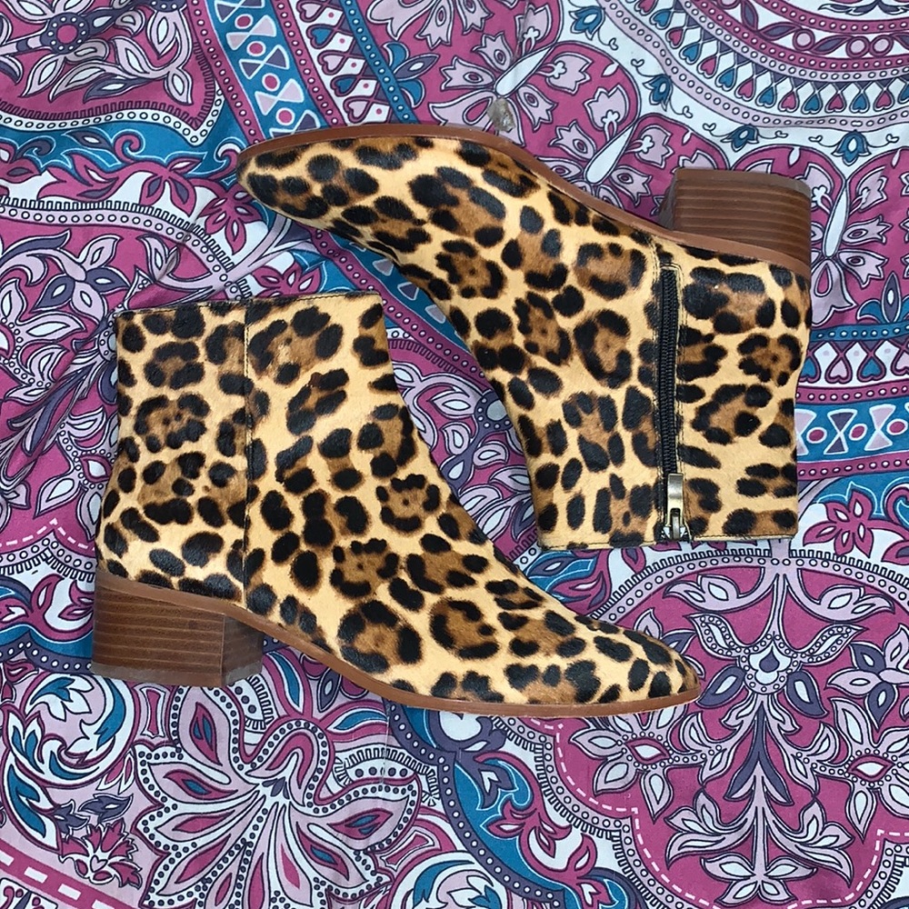 Jcrew Calf Hair Boots